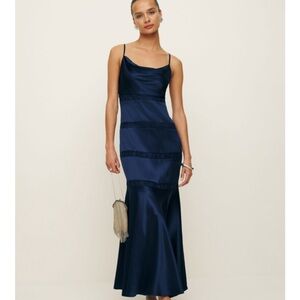 The Riah Silk Dress - Reformation (New)